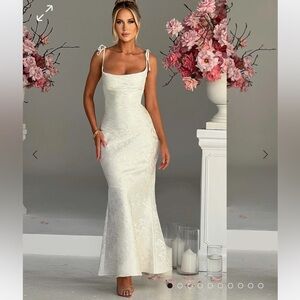 Babyboo Maxi Dress - Ivory